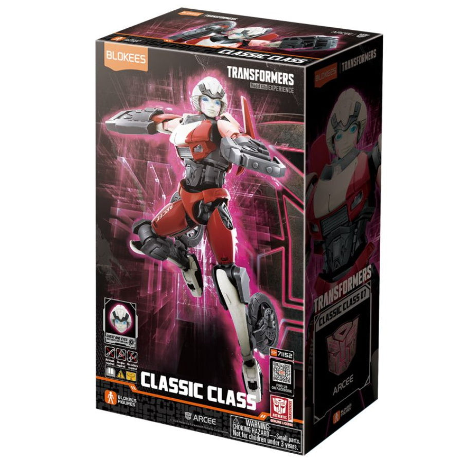 Blokees Transformers Classic Class 07 Arcee Kit modello