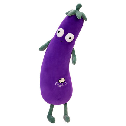 I-Total Cuscino Plush Melanzana Piccolo Vellutato
