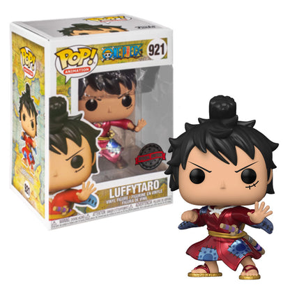 One Piece Luffy Kimono Metallic Pop! Vinile, misura standard