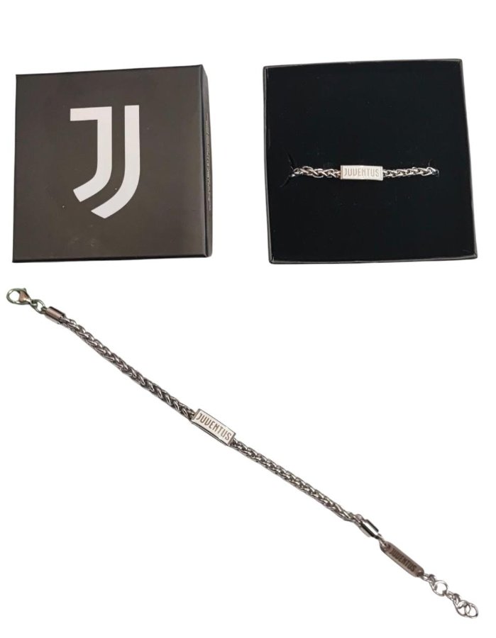 Juventus Bracciale In Acciaio Con Custodia