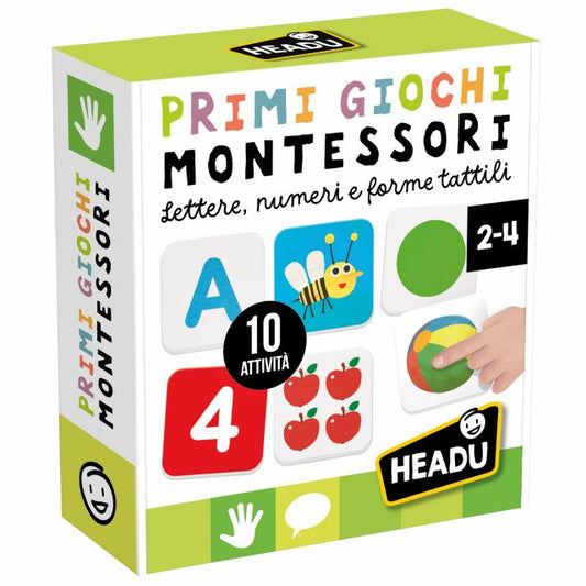 Primi Giochi Montessori Headu 2-4 anni