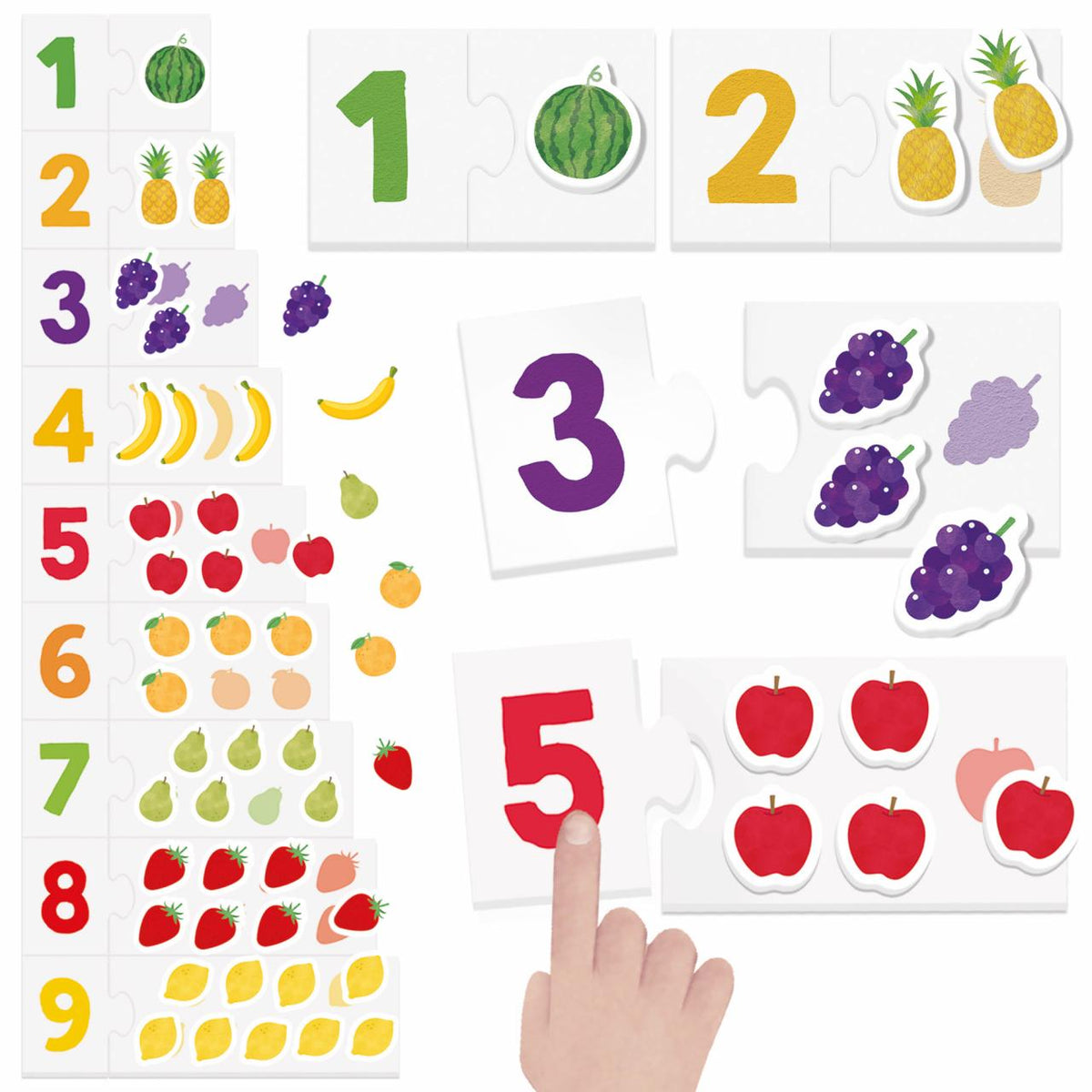Tactile Numbers Montessori - immagine 2