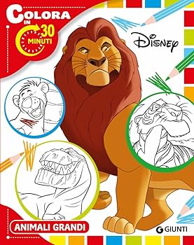 Disney - 30 Minuti Da Colorare 2024 Titoli Sfusi