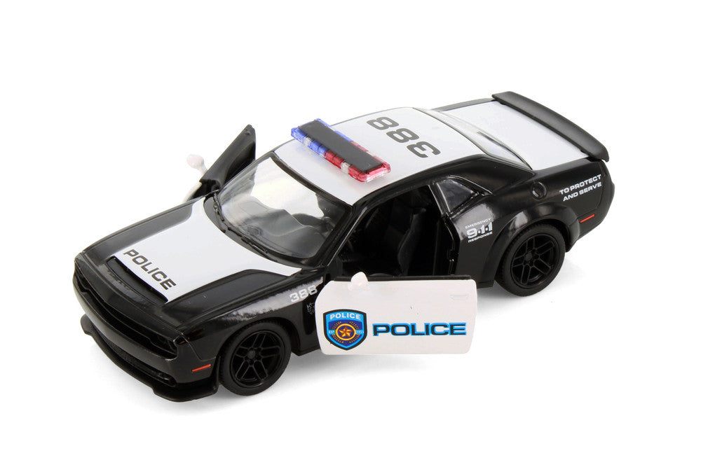 Kinsmart Dodge Challenger SRT Demon 170 Polizia 1/28
