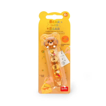 Legami Nastro Correttivo E Collante 2In1 Bear Sweet Bear Orsetto