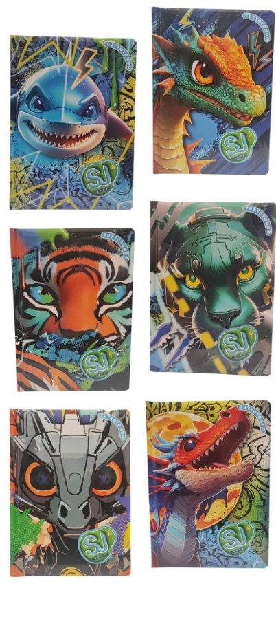 Seven Diario Datato ANNO SCOLASTICO 2025-2026 SJ Gang Animali Boy - immagine prodotto