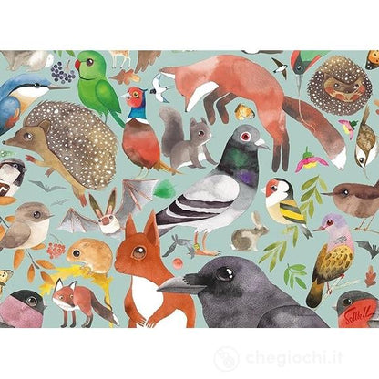 Ravensburger Puzzle I visitatori del giardino - Puzzle 500 pezzi