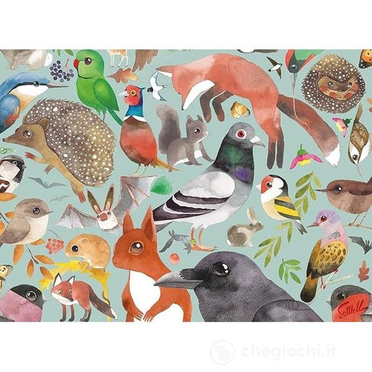 Ravensburger Puzzle I visitatori del giardino - Puzzle 500 pezzi