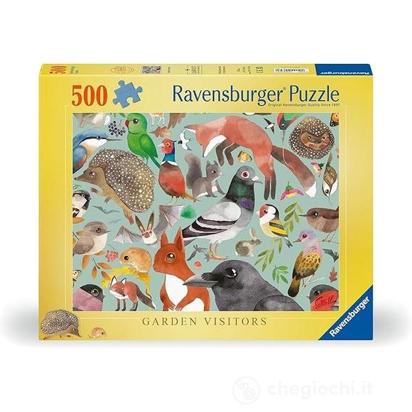 Ravensburger Puzzle I visitatori del giardino - Puzzle 500 pezzi