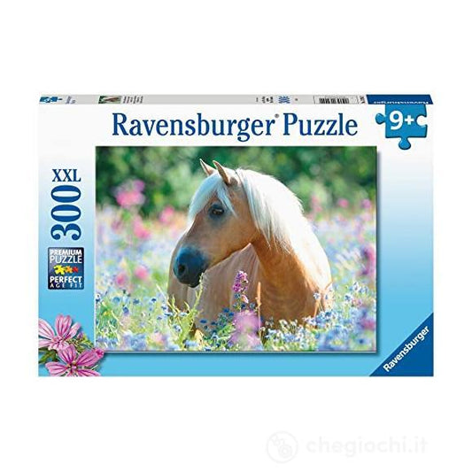 Ravensburger Cavallo tra i fiori - Puzzle 300 pezzi XXL (13294) 9+