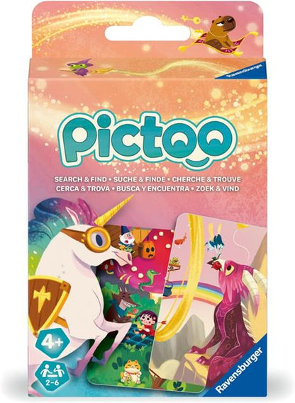 Ravensburger - Pictoo Fantasy, Gioco di Carte 4 Anni in su, Gioco di Famiglia, da 2 a 6 Giocatori