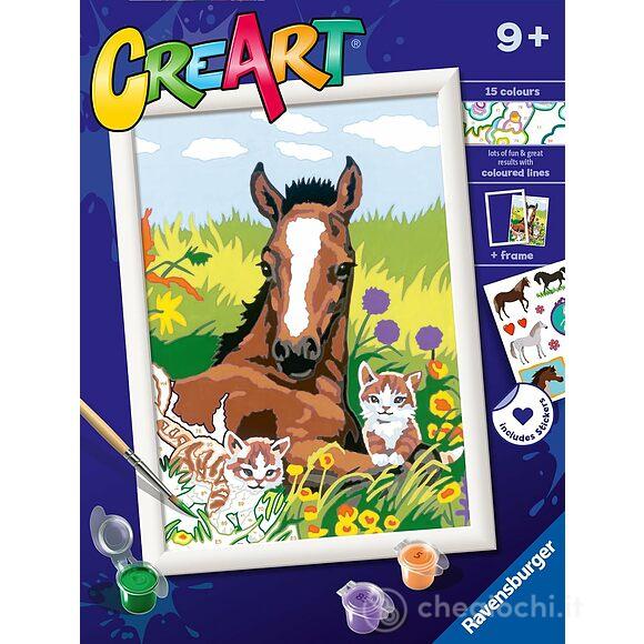 Ravensburger Creart Serie D Puledro E Gatti