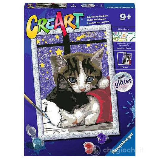 Ravensburger Creart Serie D Glitter Cat