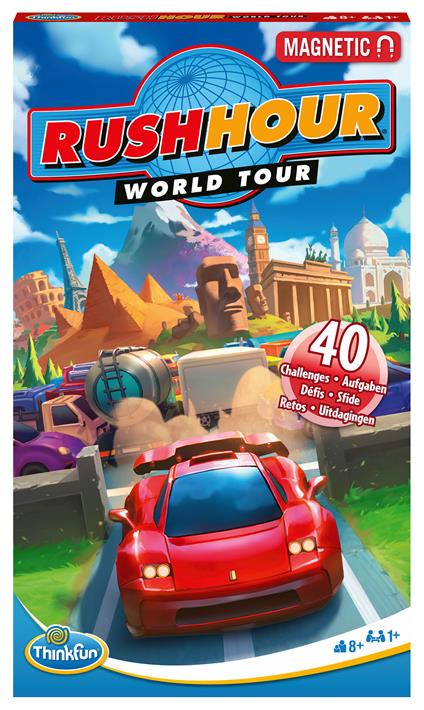 Ravensburger Gioco Da Tavolo Rush Hour World Tour MAGNETICO