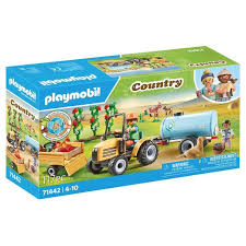 71442 Trattore Con Rimorchio  PLAYMOBIL