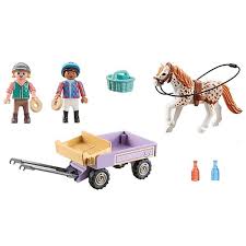 71496 Carrozza Con Pony PLAYMOBIL