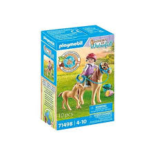 71498 Bambina Con Pony E Puledro PLAYMOBIL