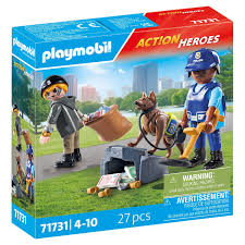71731 Unita €Cinofila E Ladro PLAYMOBIL