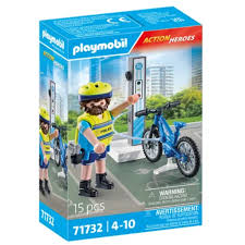 71732 Poliziotto In Bicicletta PLAYMOBIL