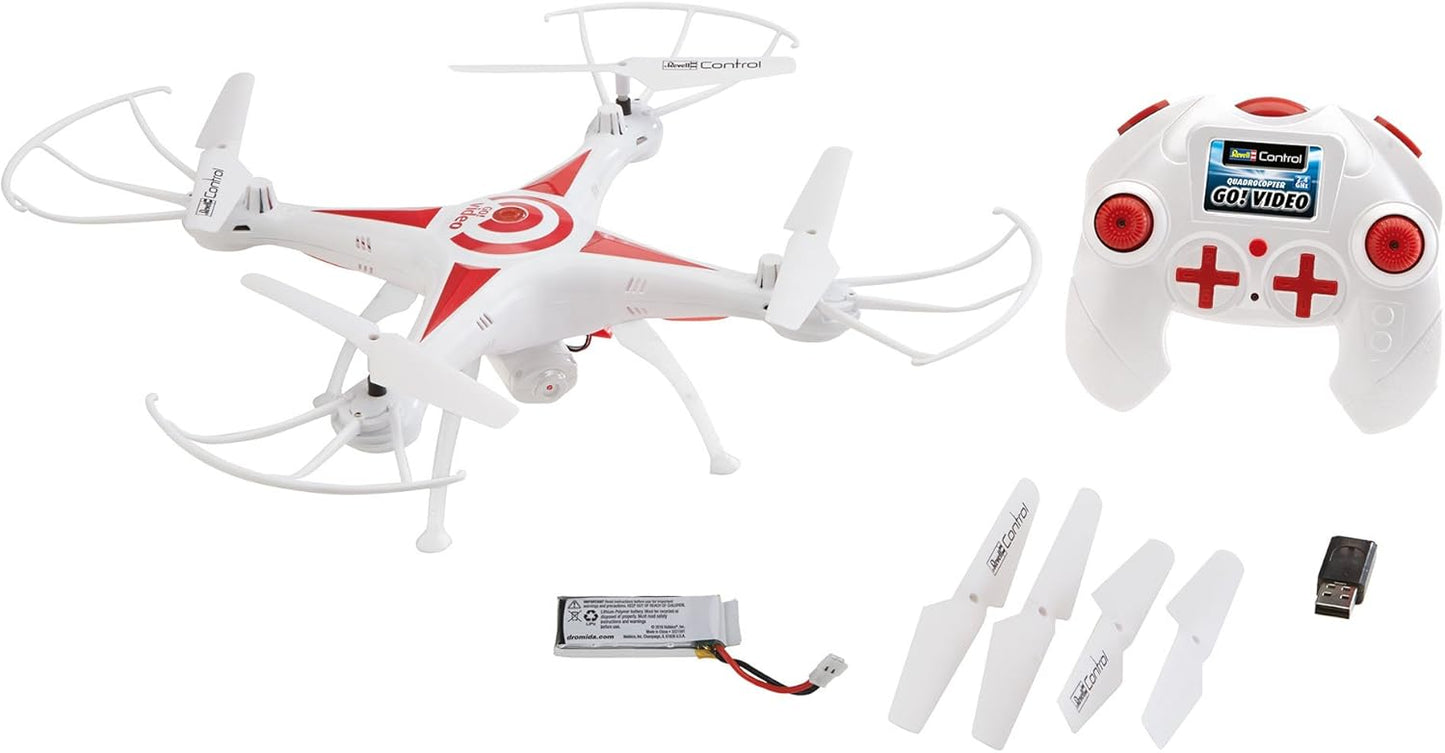 Quadcopter Drone Go Videocamera