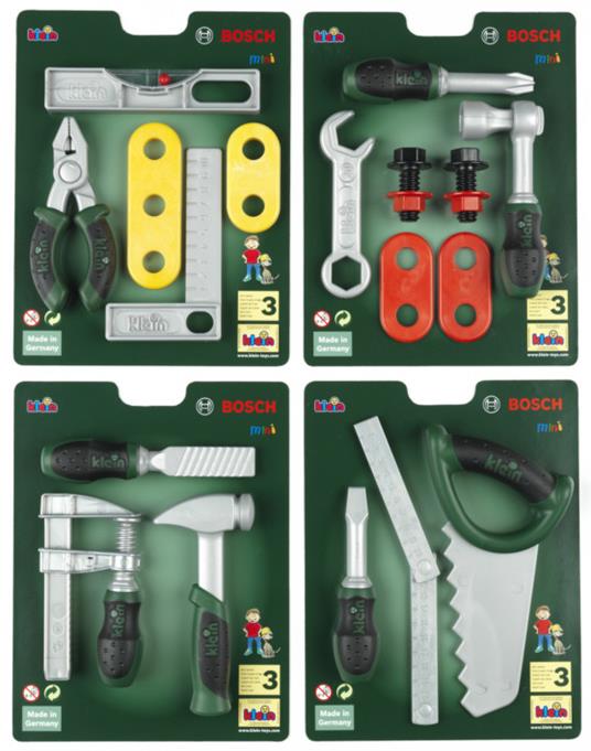 Blister Arnesi, Pl Bosch guiocattolo