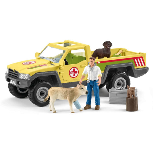 Schleich Pick Up Del Veterinario