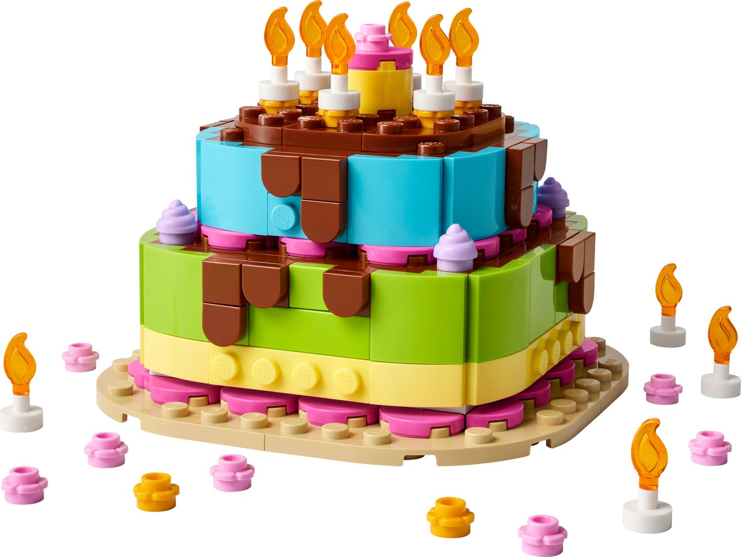 LEGO 40815 Torta della festa di compleanno