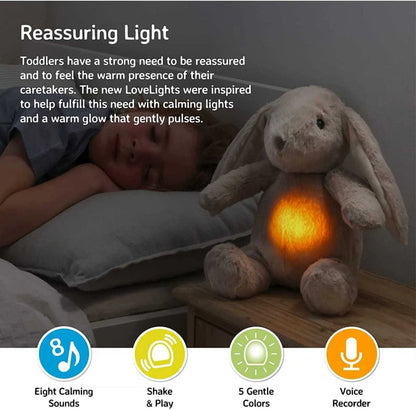 CLOUD-B LoveLight Buddies - Billy the Bunny (Coniglietto con luci e suoni)