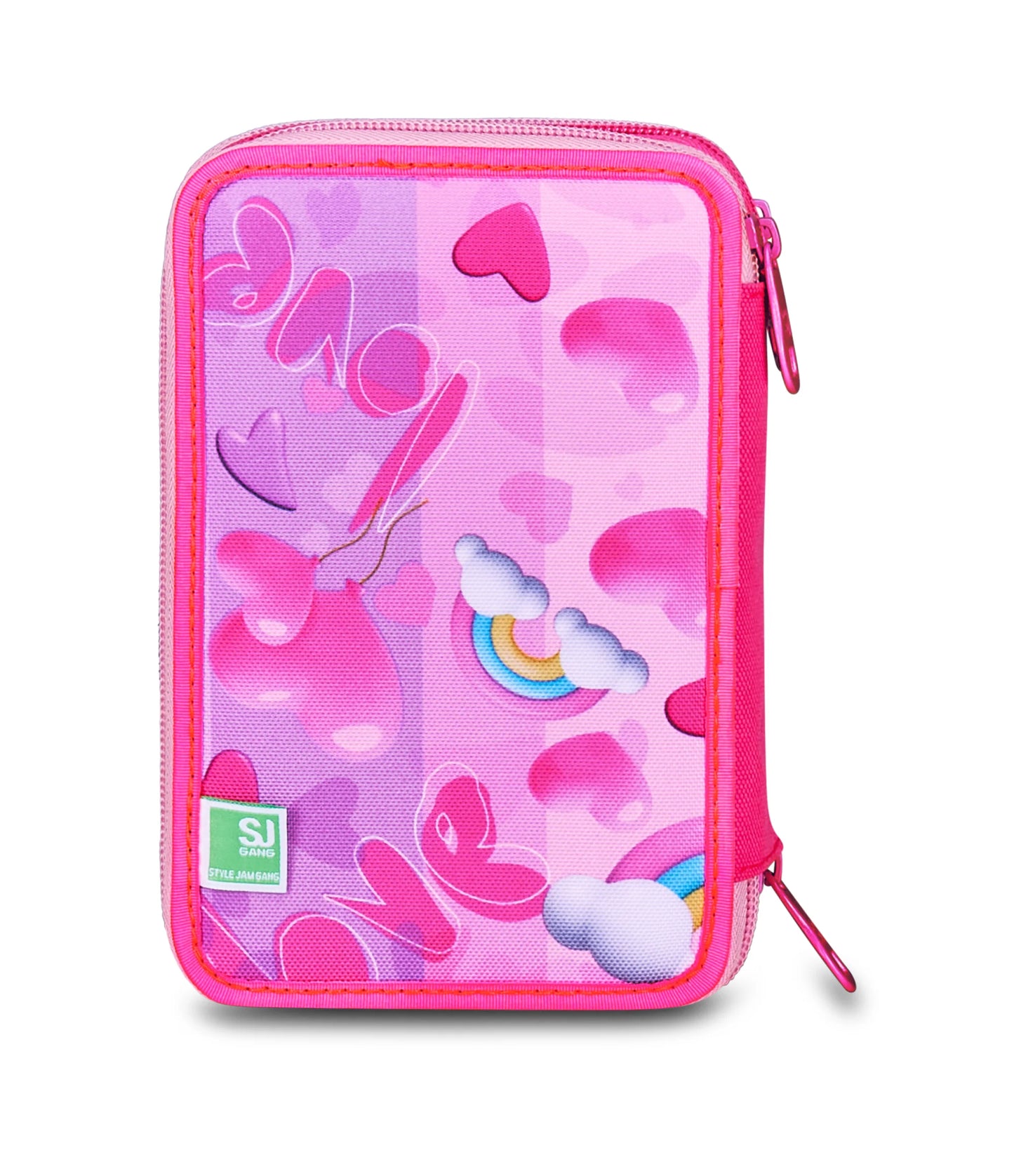 Seven Astuccio 3 Zip SJ Gang Flyunicorn Girl