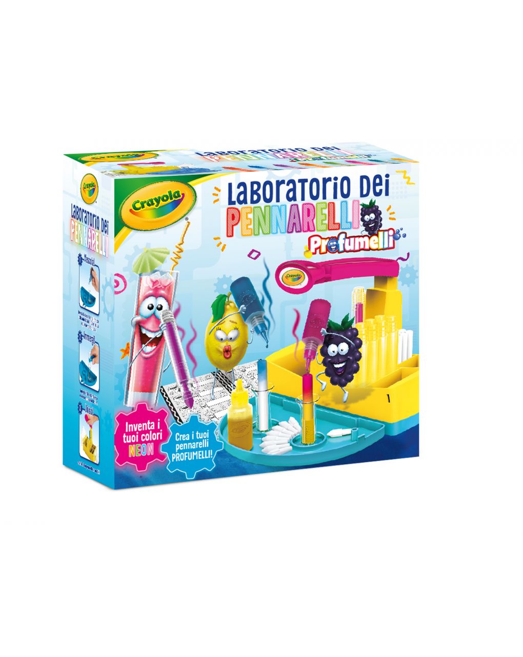 Crayola Laboratorio Dei Pennarelli Profumelli Neon
