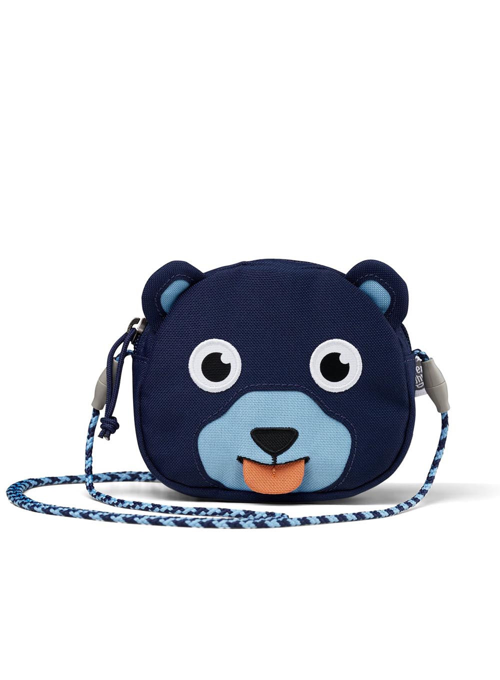 Affenzahn Portafoglio Bambini - Orso (Blu Scuro/Azzurro)