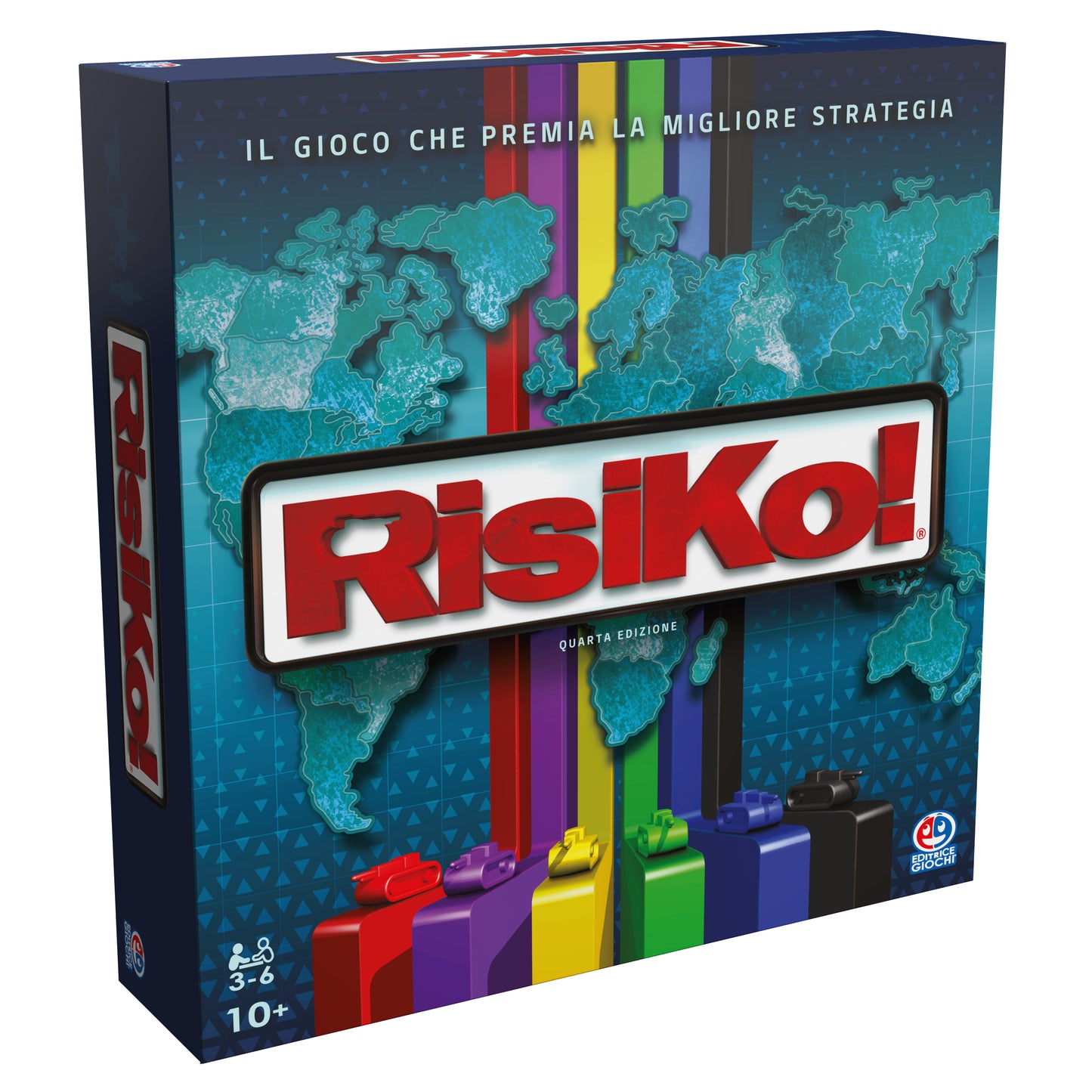 Spin Master Risiko! Gioco Strategia 3-6 Giocatori