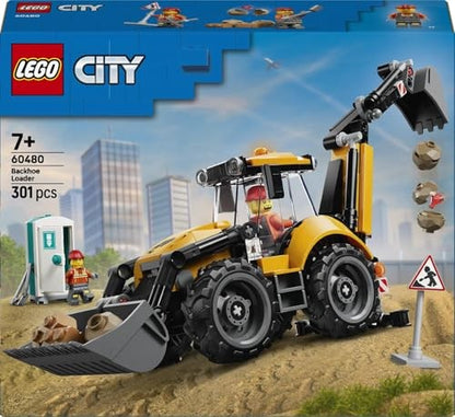 LEGO City 60480 Escavatore Caricatore Giallo