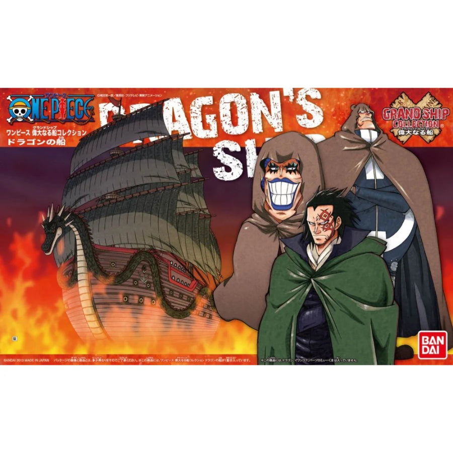 One Piece Grand Ship Collection Modello nave Dragons