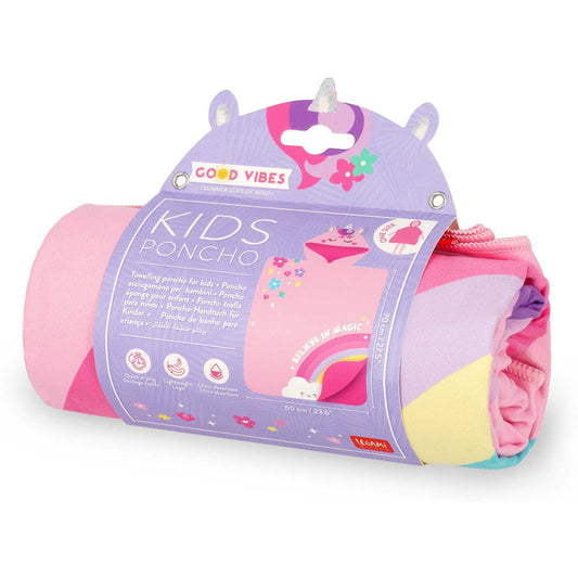 Legami Poncho Asciugamano per Bambini - Unicorno