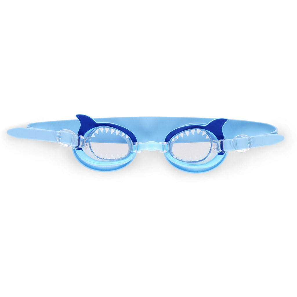 Legami - Swimming Goggles Kids Swimming Goggles Anti Fog Lenses UV Protection with Elastic Band and Adjustable Nose Bridge SHARK