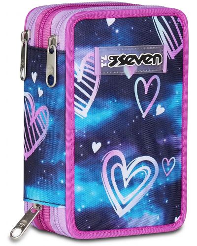 Seven Astuccio Attrezzato Completo 3 Zip Sprint