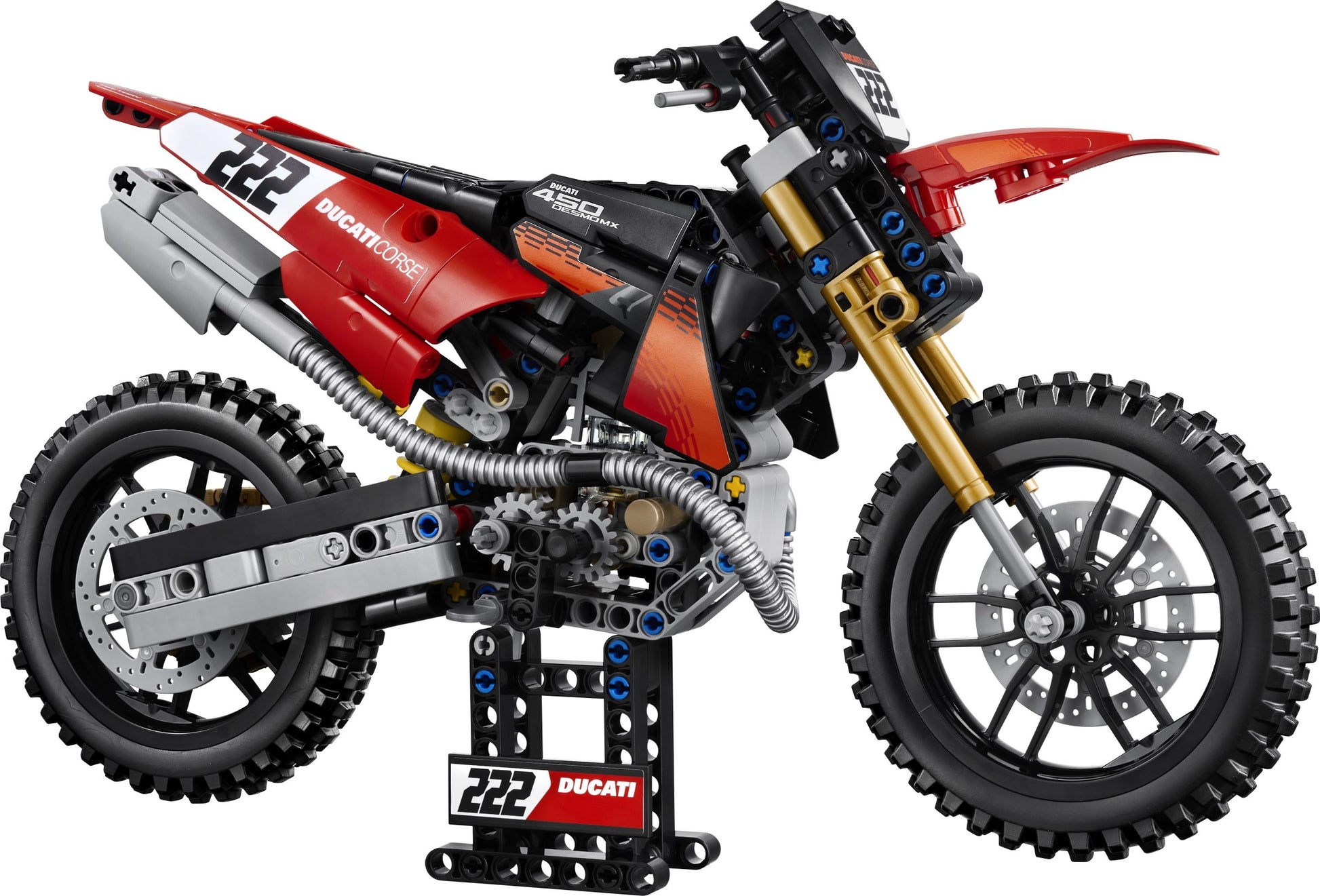 LEGO 42238 Moto Ducati Desmo450 MX Factory