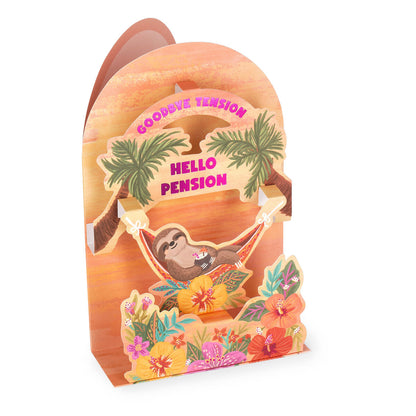 Legami Pop-Up Greeting Card - Sloth