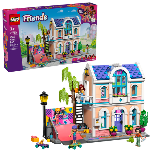 LEGO Friends 42687 - Casa della famiglia di Liann