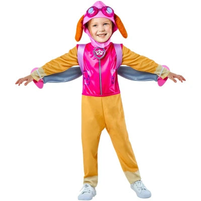 PAW Patrol – Costume Skye Bambina Taglia 3-4 Anni (98-104cm) DLX