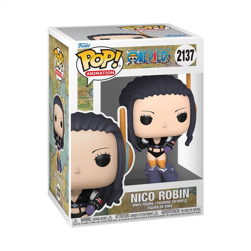 Funko - Pop! One Piece: Nico Robin di Egghead Island - Multicolore