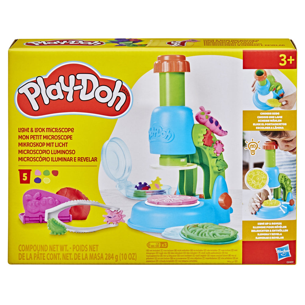 Play-Doh Light & Look Microscopio Playset