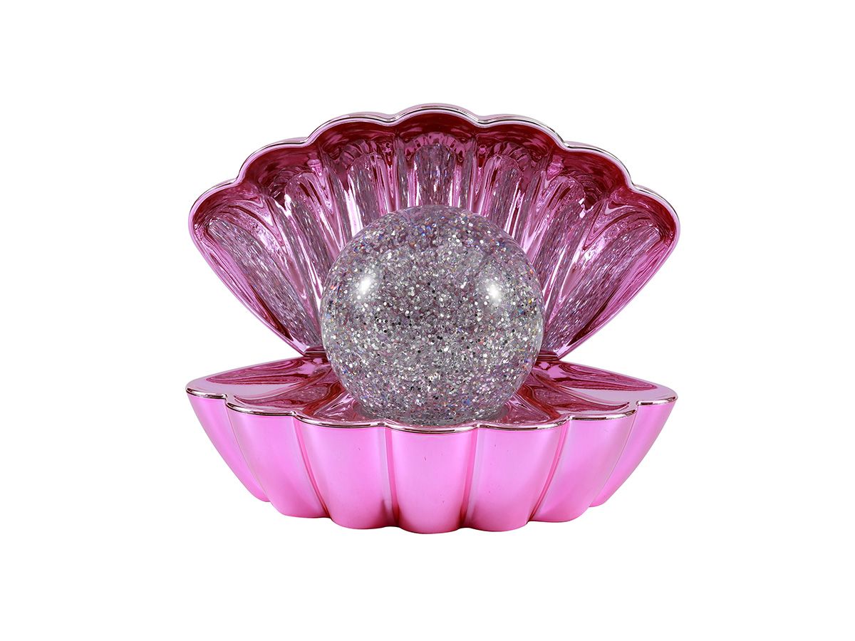 I-Total Lampada a conchiglia - Rosa metallizzato - Compatta