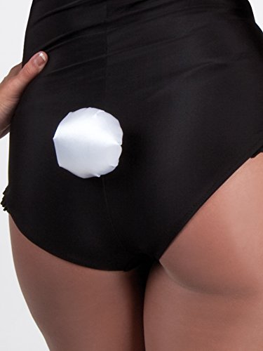 Set coniglietto da donna con tiara, collare, polsini e coda, accessorio per travestimento