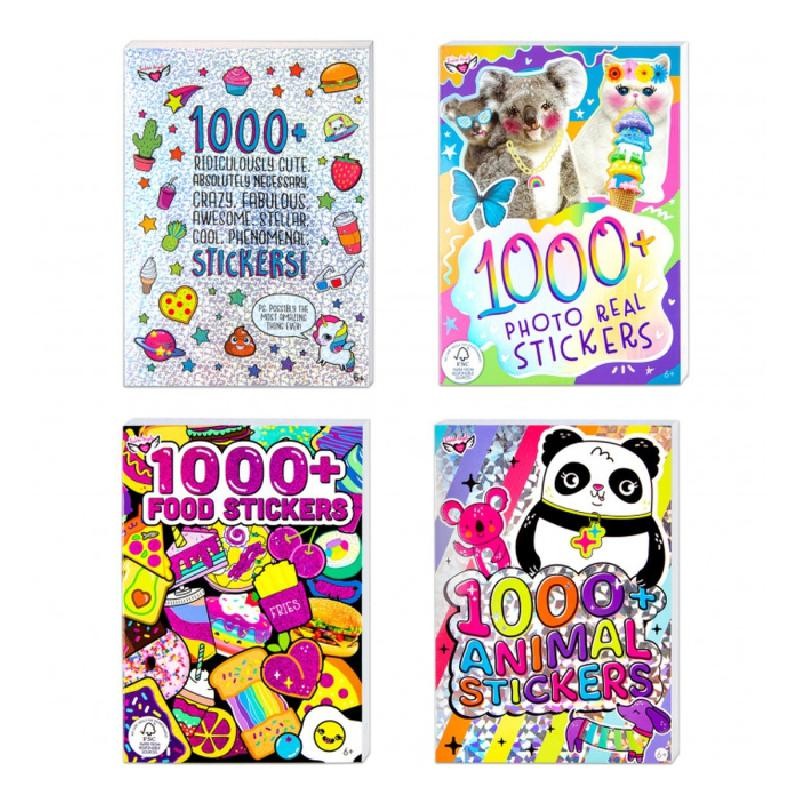 Crayola Album 1000 Adesivi, Assortimento Casuale, 1 Pezzo - CRA04-1248
