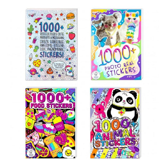 Crayola Album 1000 Adesivi, Assortimento Casuale, 1 Pezzo - CRA04-1248