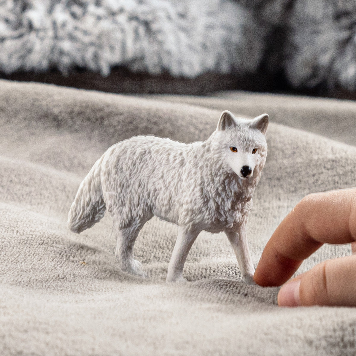 Schleich Wild Life Lupo Artico Statuina Giocattolo
