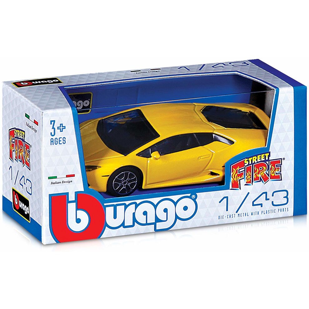 Bburago Licensed Modello pressofuso di auto BMW Serie 1 in scala 1:43 Rosso