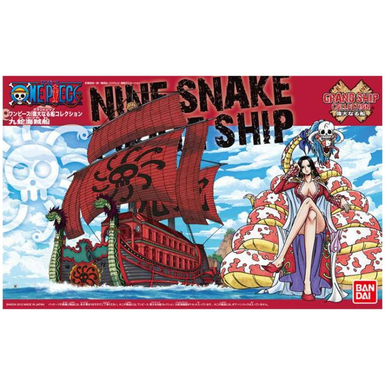 Bandai One Piece Grand Ship Collection Nine Snake Ship Kit Montaggio